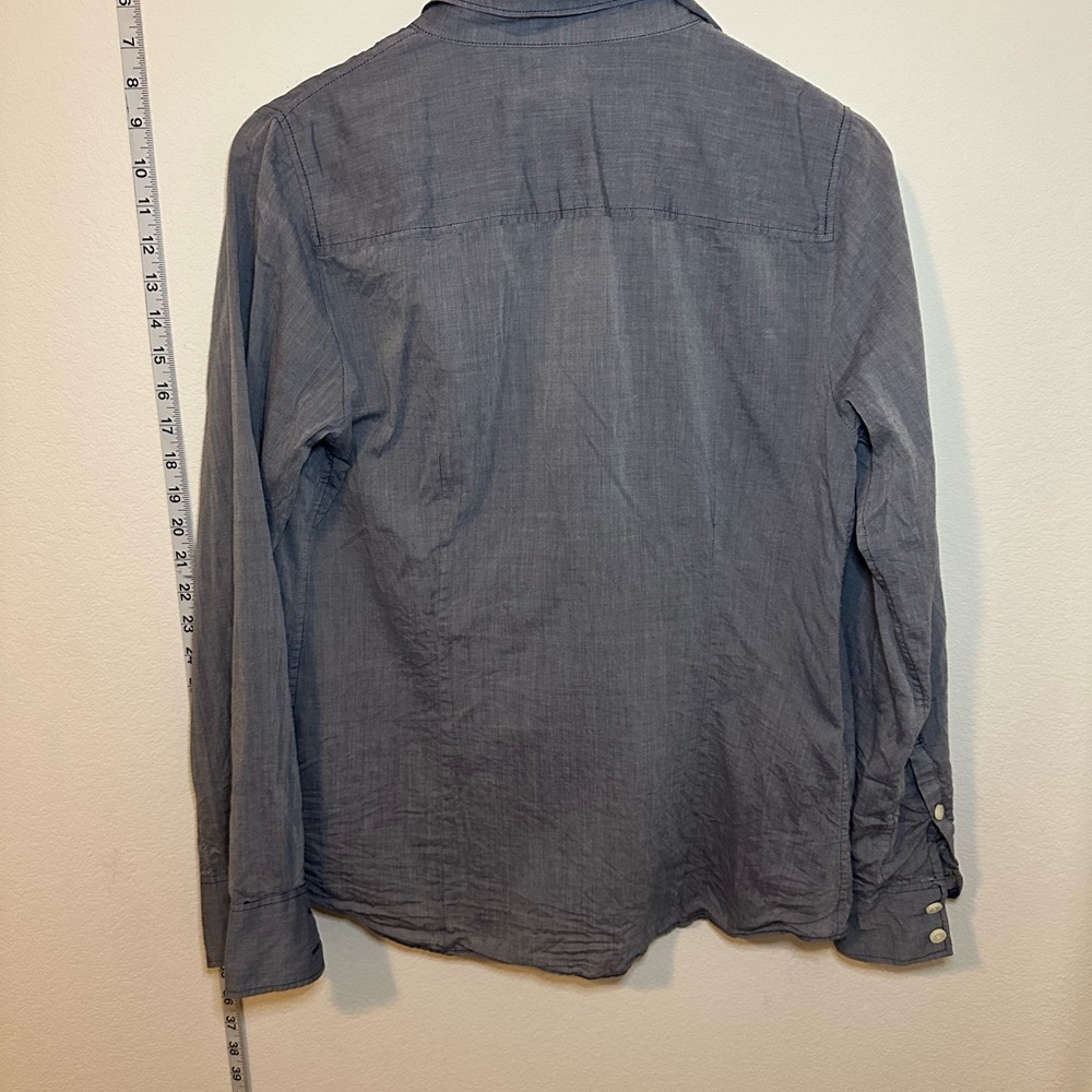 J Crew Chambray Button-Down - image 3